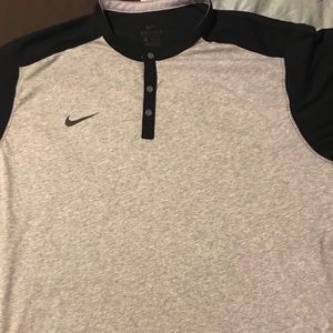 Nike 3xl black and grey mid sleeve dri-fit